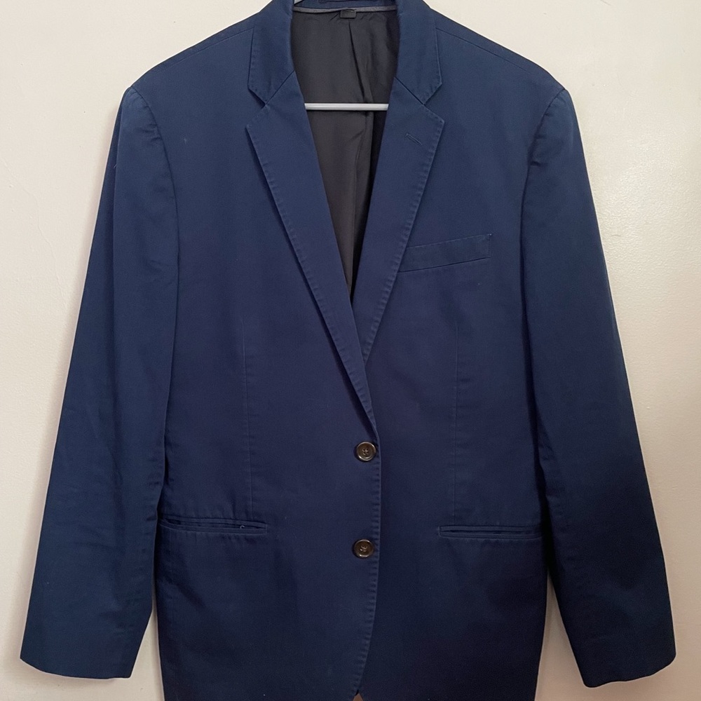 J. Crew Ludlow navy blue suit jacket
